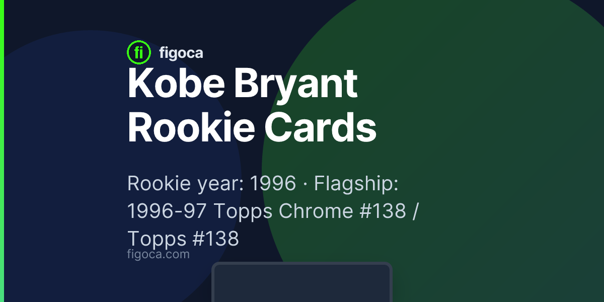 Kobe Bryant Rookie Cards: Values, Checklist & Best Picks | figoca