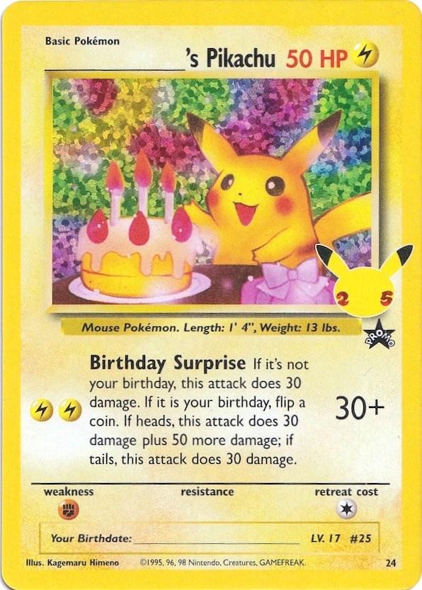 Birthday Pikachu