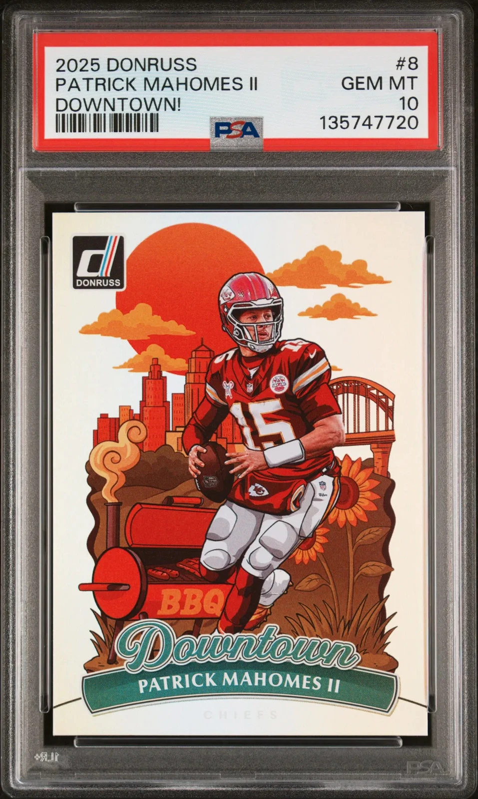 Donruss Optic Downtown insert (front)