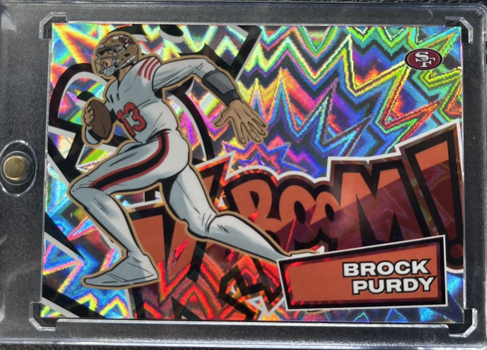 Panini Absolute Kaboom insert (front)