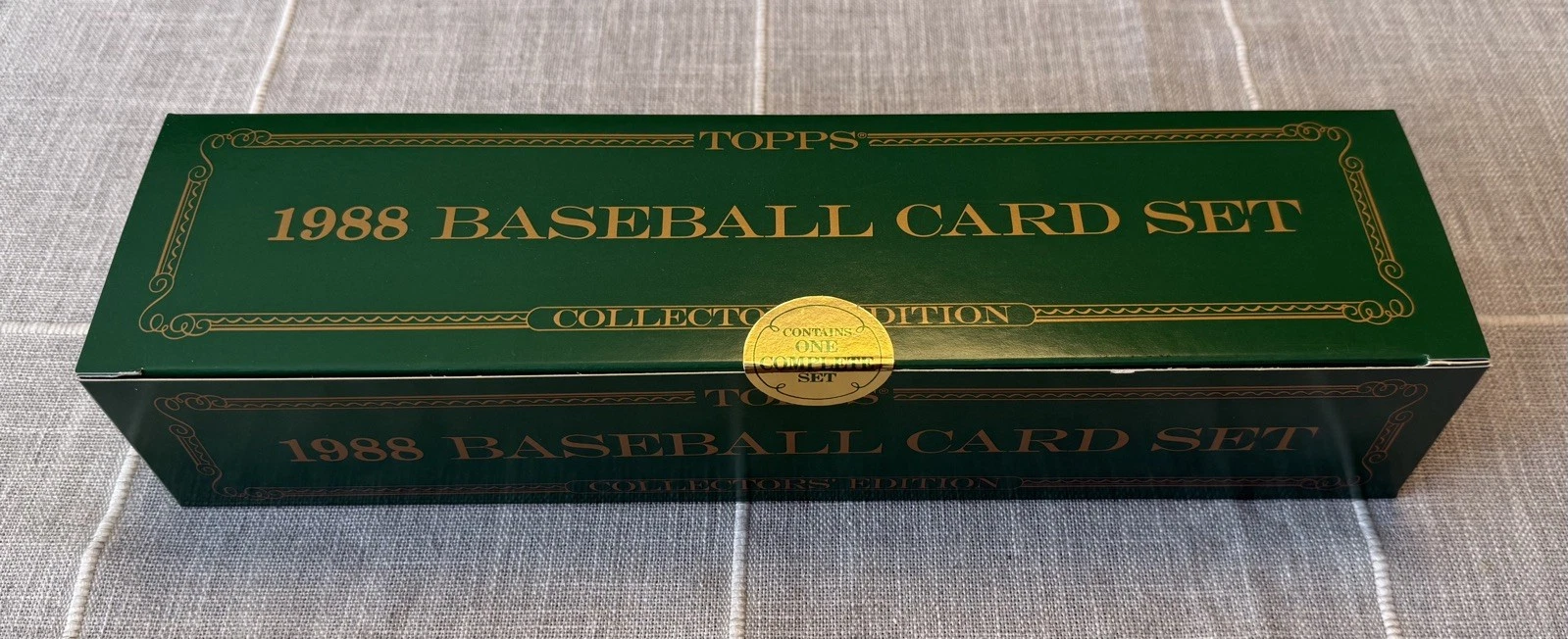 1988 Topps Tiffany factory sealed set box
