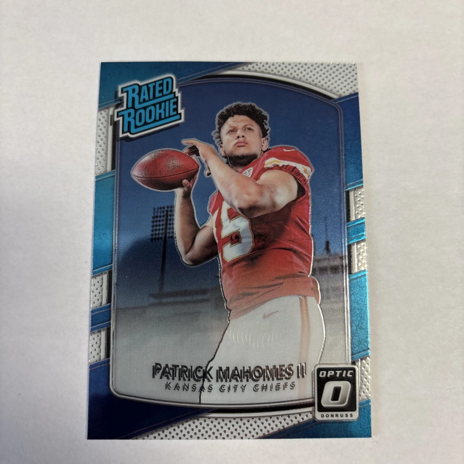 Patrick Mahomes II Rookie Card