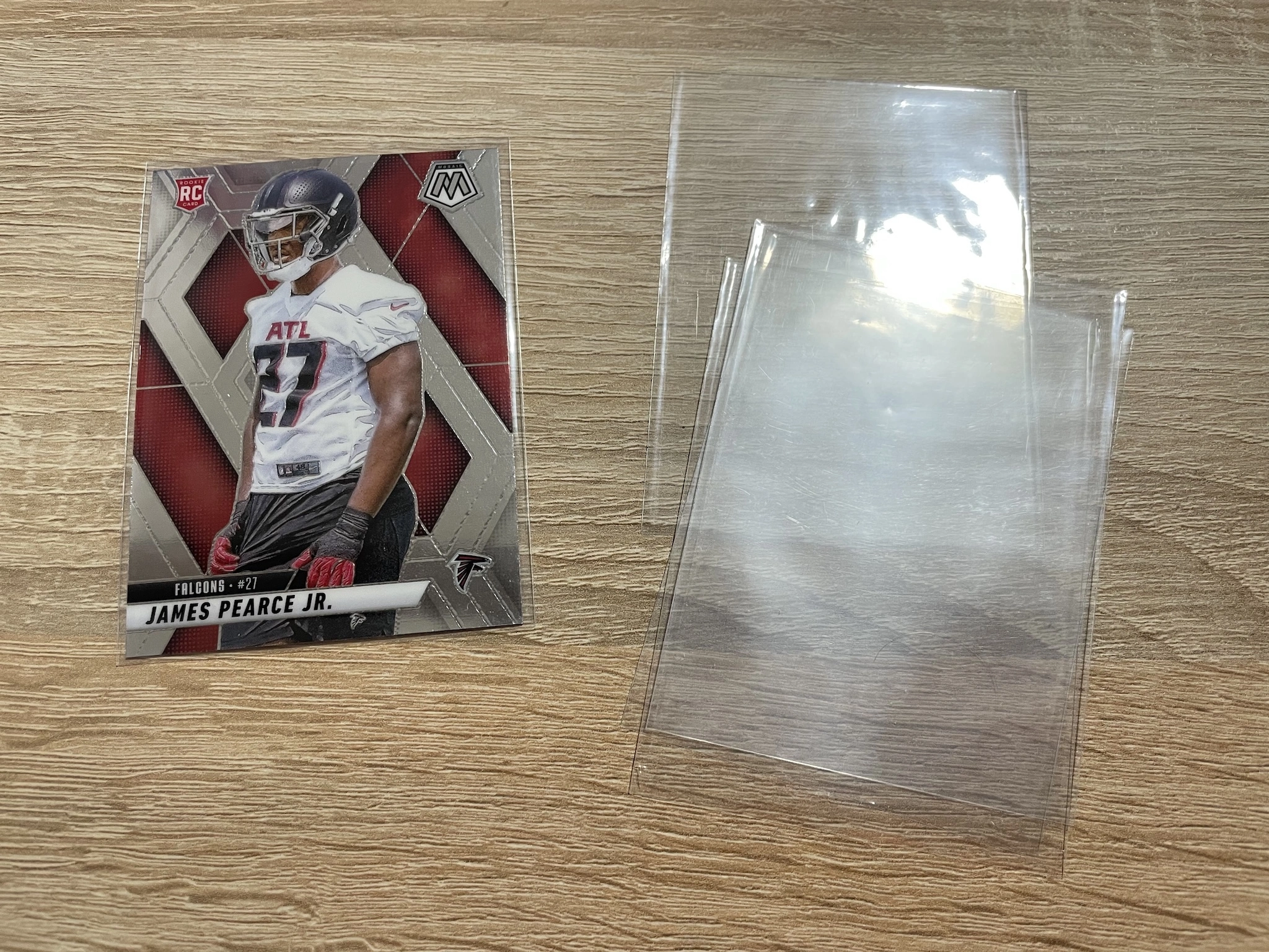 Different types of penny sleeves