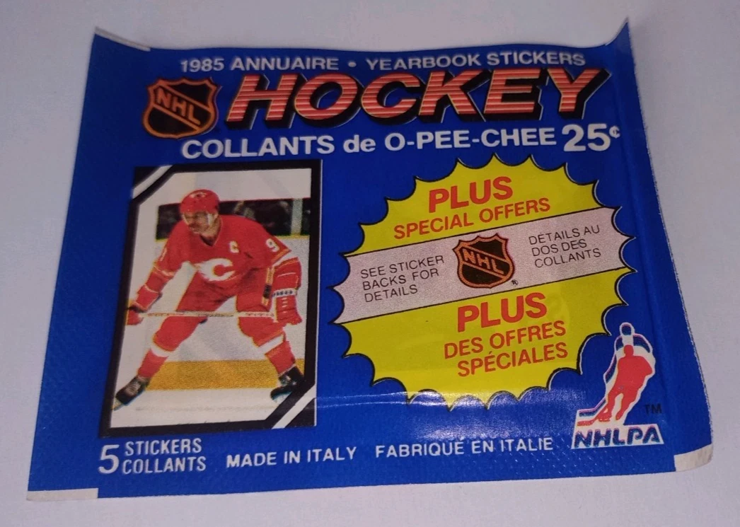 1985-86 O-Pee-Chee Hockey Stickers (Sealed) product image
