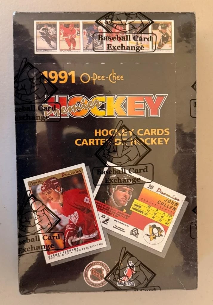 1990-91 O-Pee-Chee Premier Hockey (Sealed Box) product image