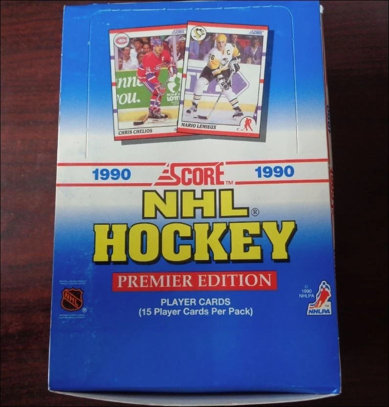 1990-91 Score Hockey (Sealed Box) product image