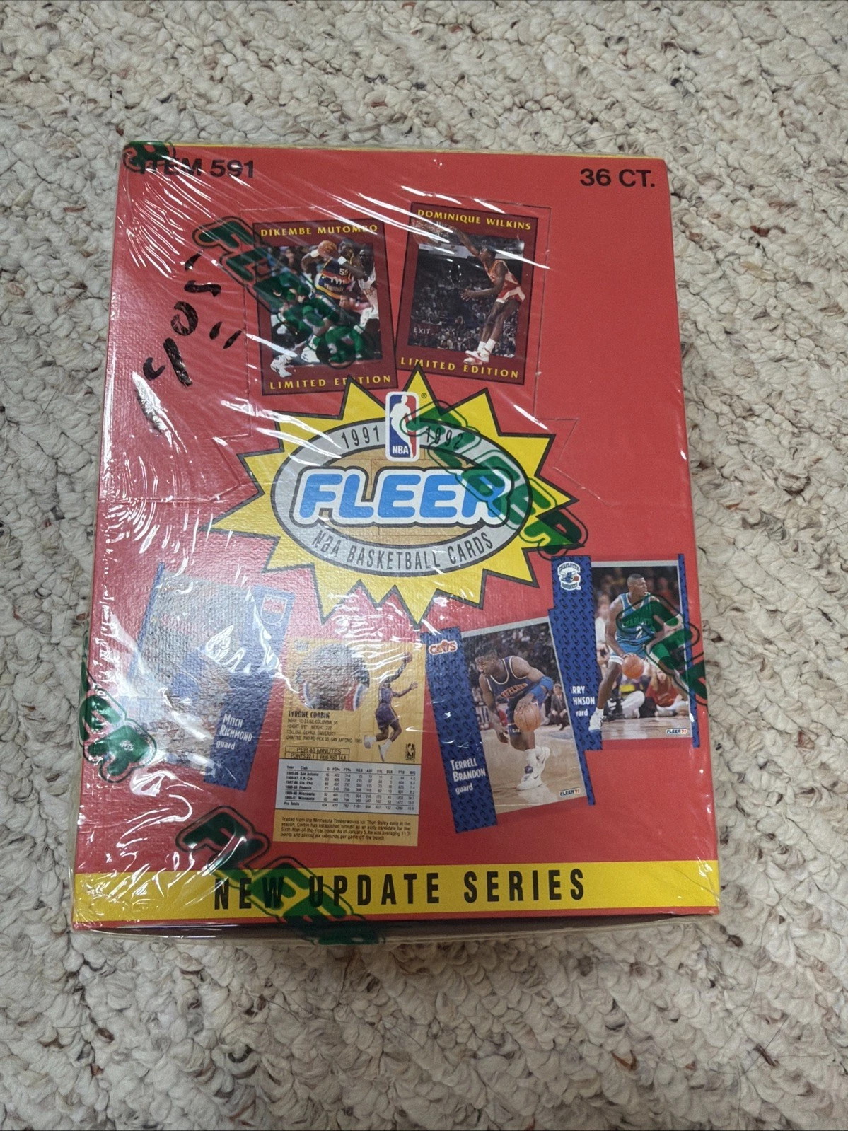 1991-92 Fleer Basketball (Sealed Box) product image