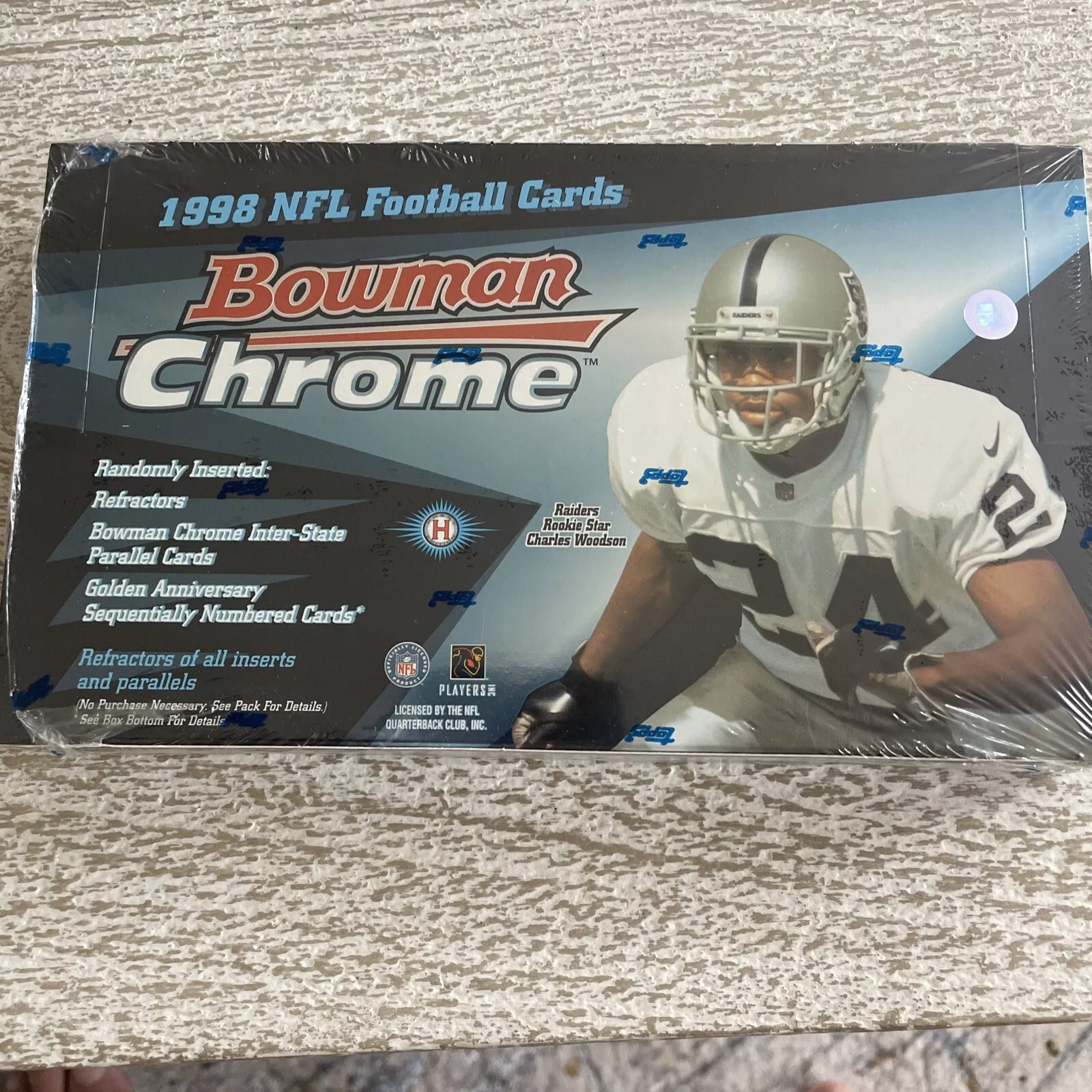 1998 Bowman Chrome Football (Sealed) product image