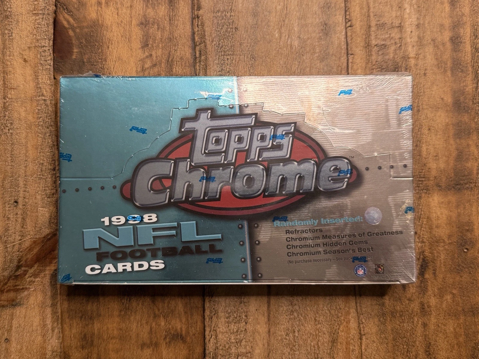 1998 Topps Chrome Football (Sealed) product image