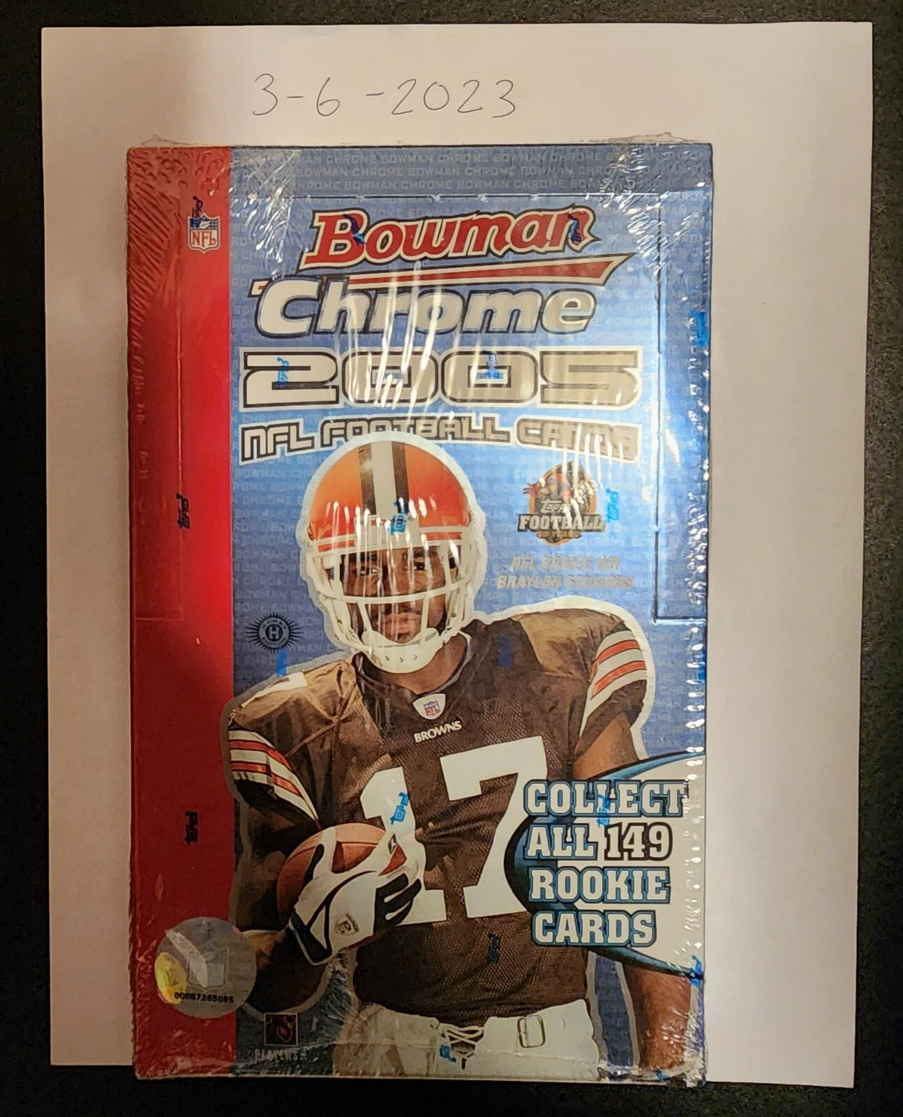 2005 Bowman Chrome Football (Sealed) product image