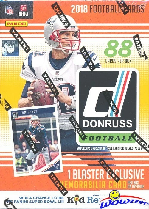 2018 Donruss Football sealed box