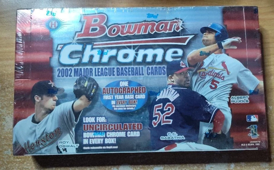 2002 Bowman Chrome Baseball (Sealed Hobby Box) product image