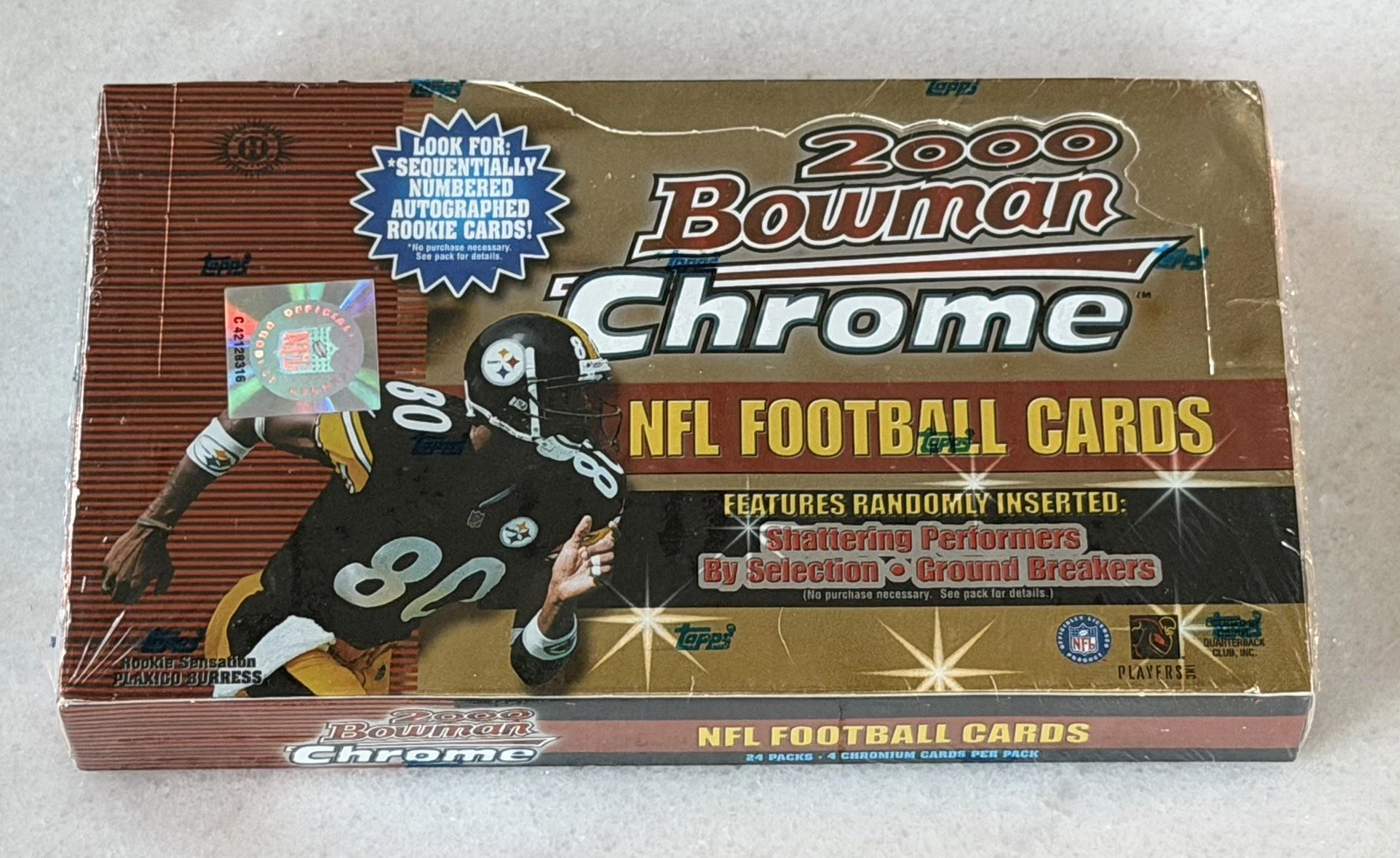 2000 Bowman Chrome Football (Sealed) product image
