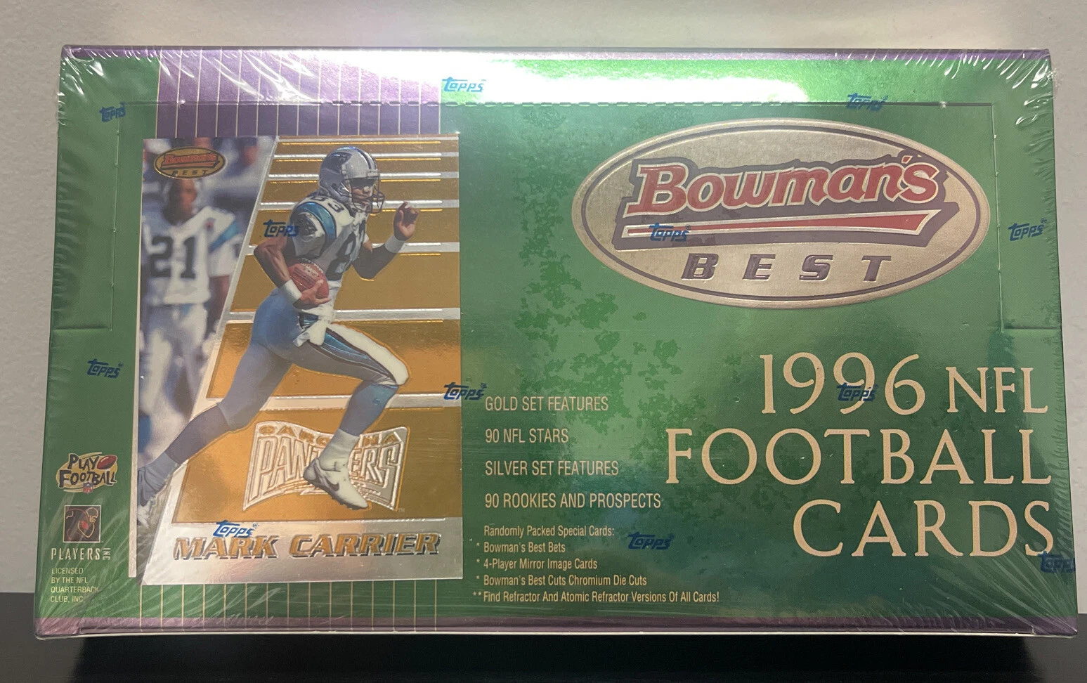 1996 Bowmans Best Football (Sealed) product image