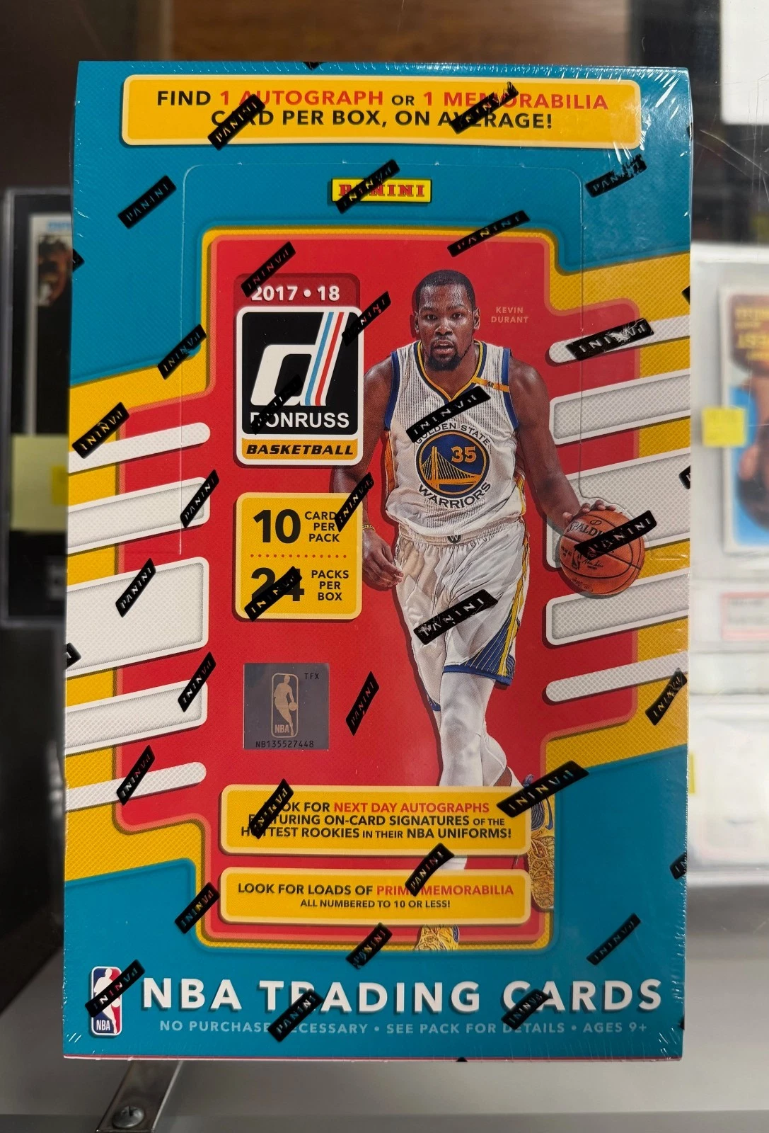 2017-18 Panini Donruss Basketball Hobby Box product image