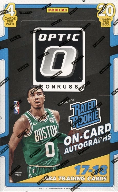 2017-18 Panini Donruss Optic Basketball Hobby Box product image