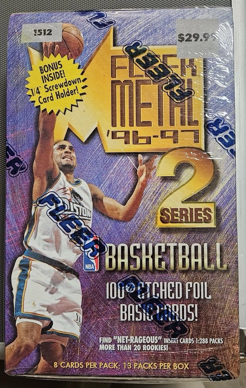 1996-97 Fleer Metal Basketball (Sealed Box) product image