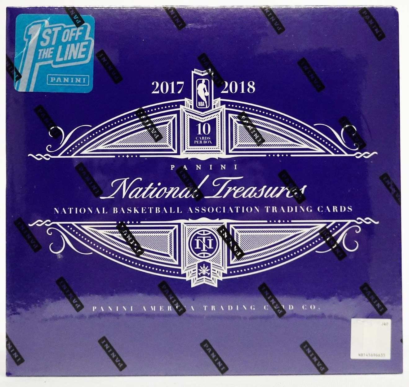 2017-18 Panini National Treasures Basketball Box product image