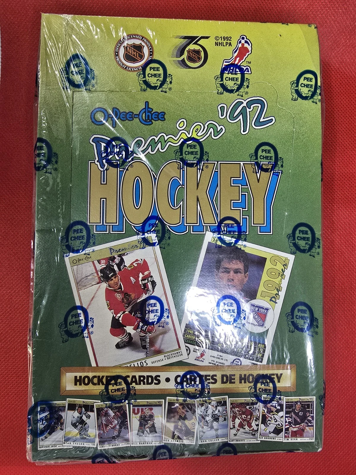 1992-93 O-Pee-Chee Premier Hockey (Sealed Box) product image