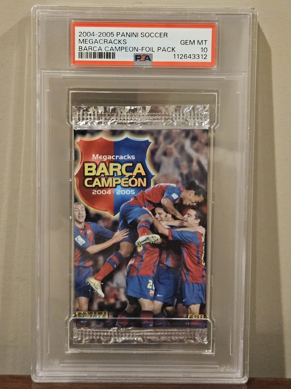 2004-05 Panini Megacracks La Liga (Sealed Box) product image