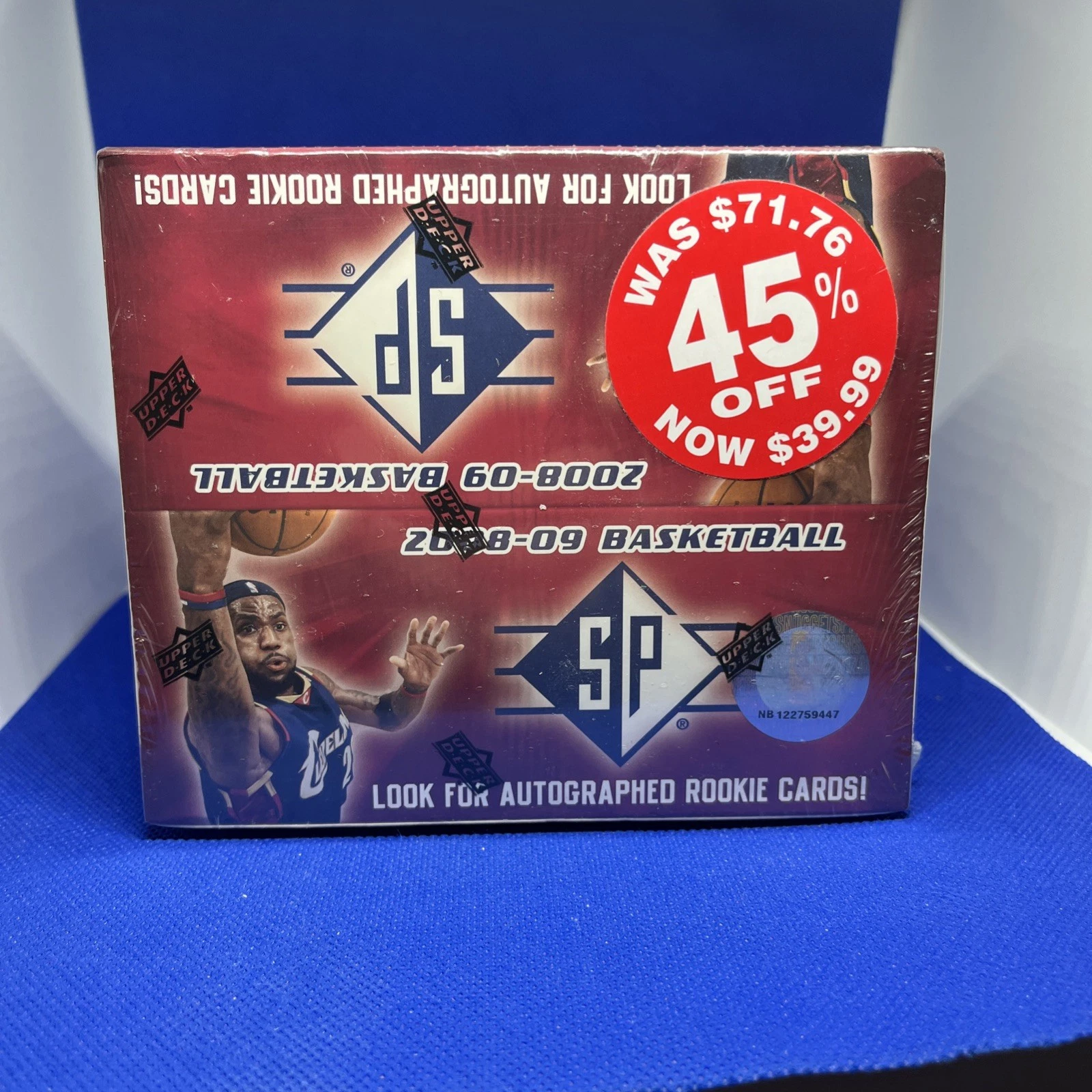 2008-09 SP Authentic Basketball (Sealed Box) product image