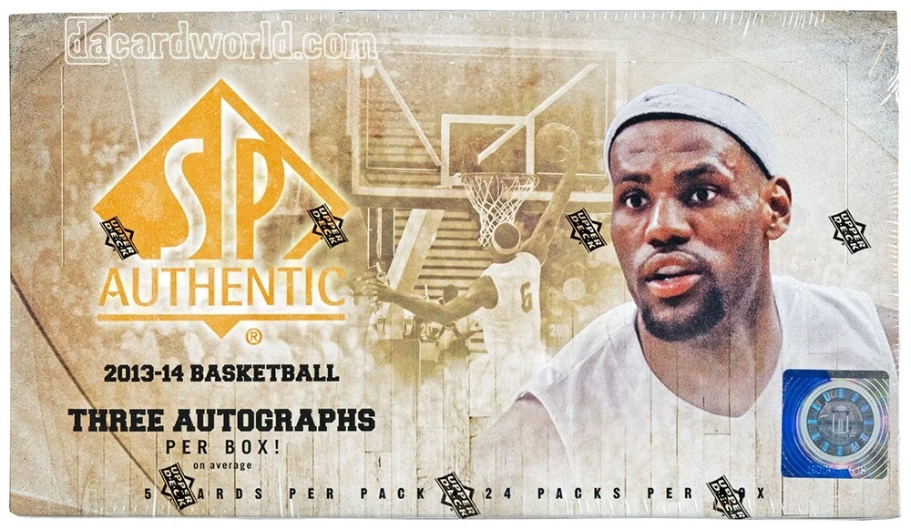 2013-14 Upper Deck SP Authentic Basketball (Sealed) product image