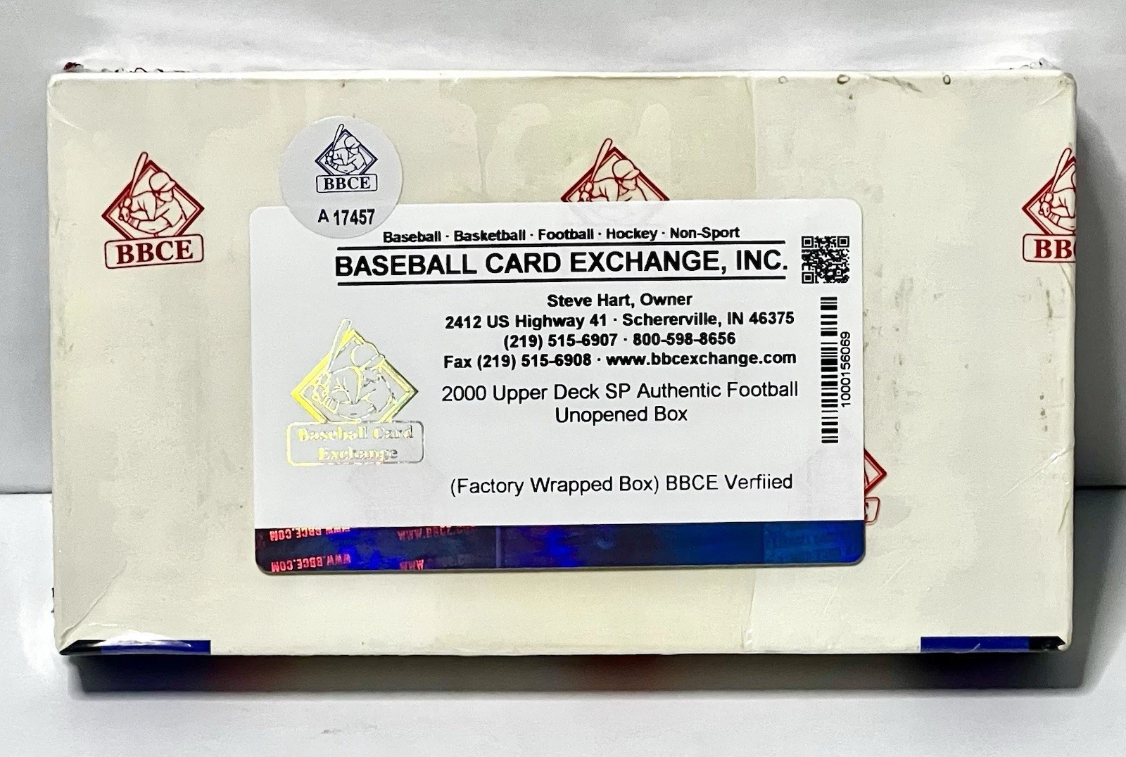 2000 SP Authentic Football (Sealed) product image