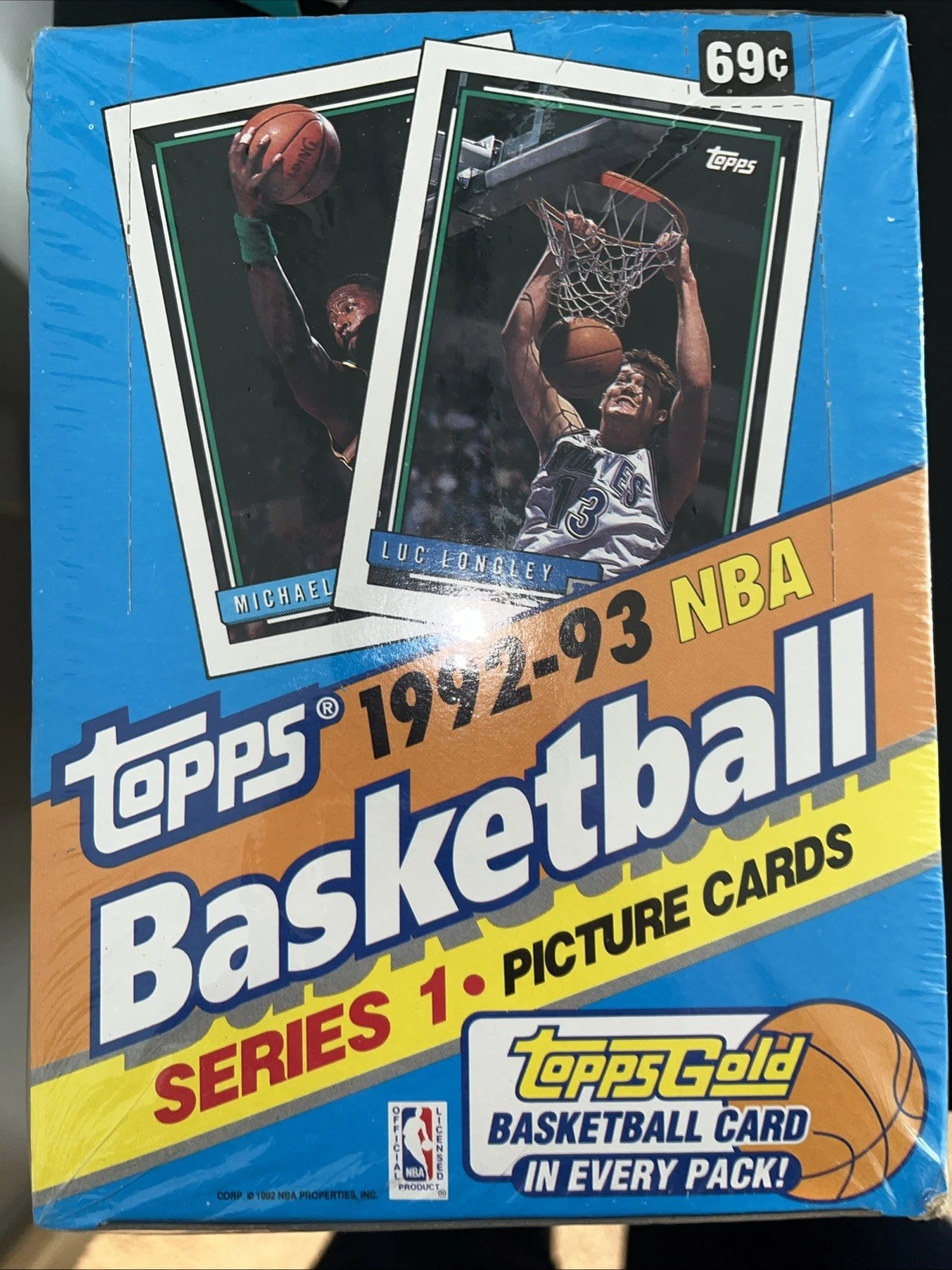 1992-93 Topps Basketball (Sealed) product image