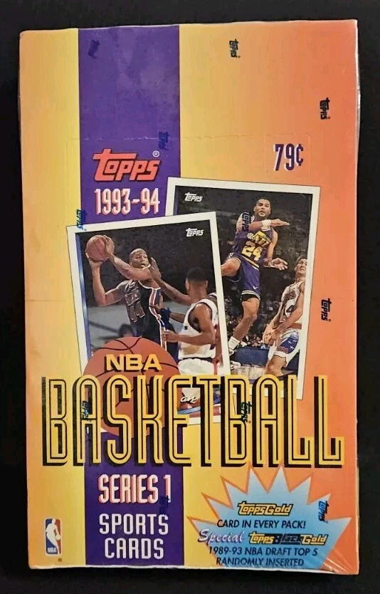1993-94 Topps Basketball (Sealed Box) product image