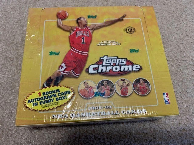 2008-09 Topps Chrome Basketball (Sealed Box) product image