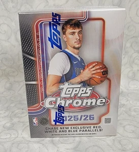 2025-26 Topps Chrome Basketball (Sealed Blaster Box) product image