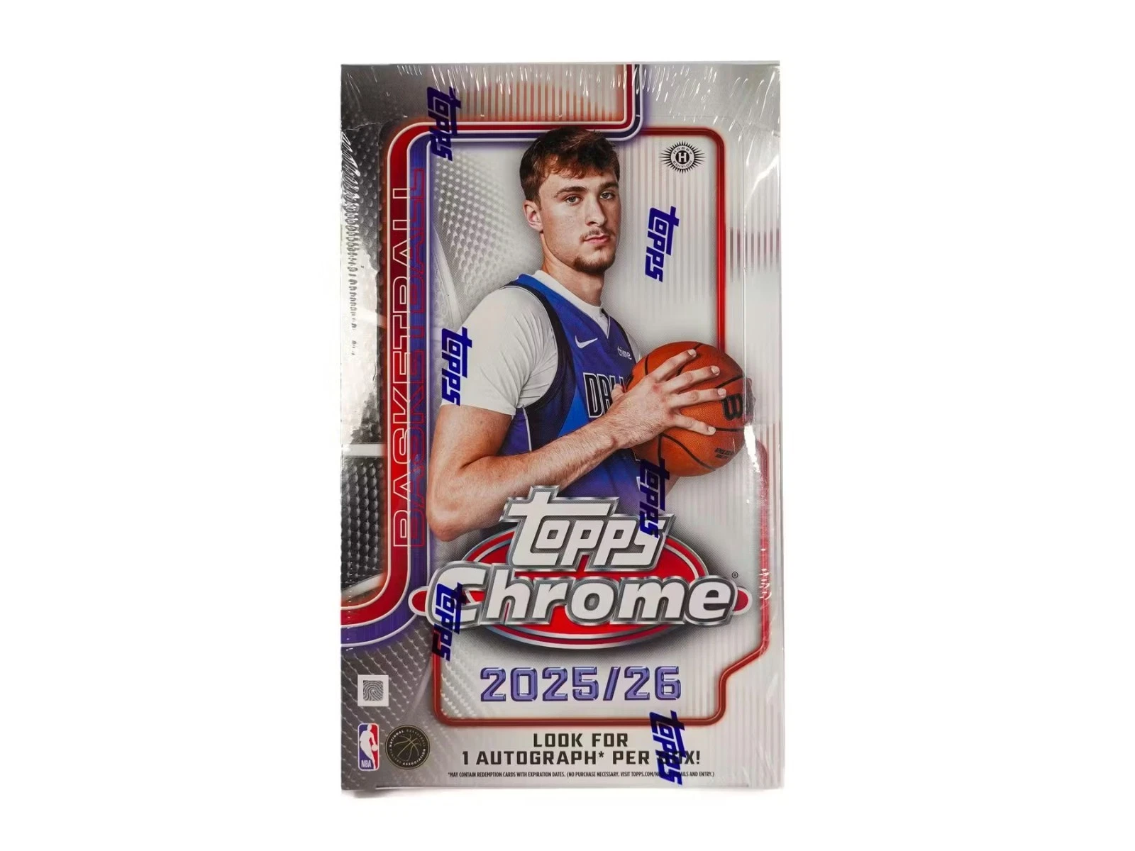 2025-26 Topps Chrome Basketball (Sealed Hobby Box) product image