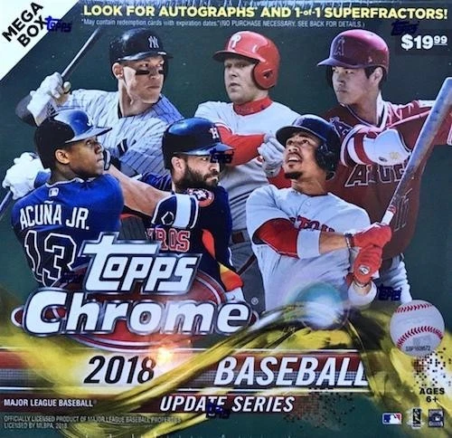 2018 Topps Chrome Update Mega Box product image