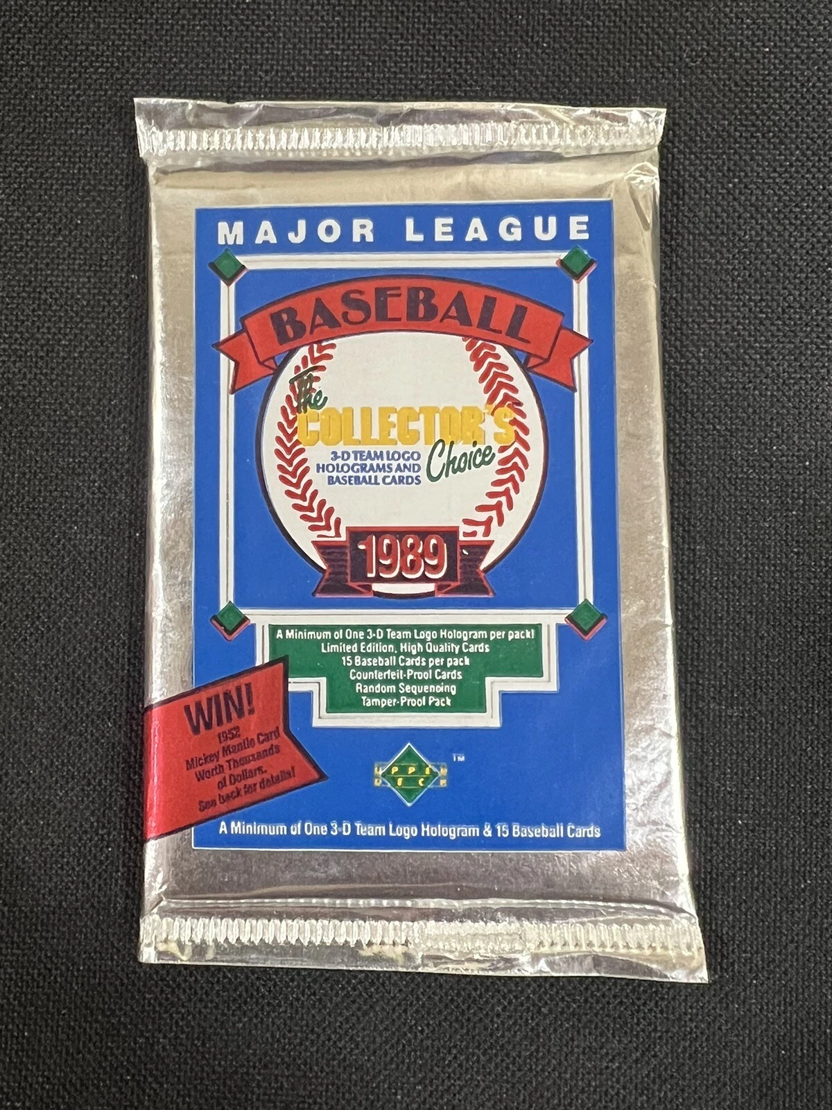 1989 Upper Deck Baseball (Low Series Pack) product image