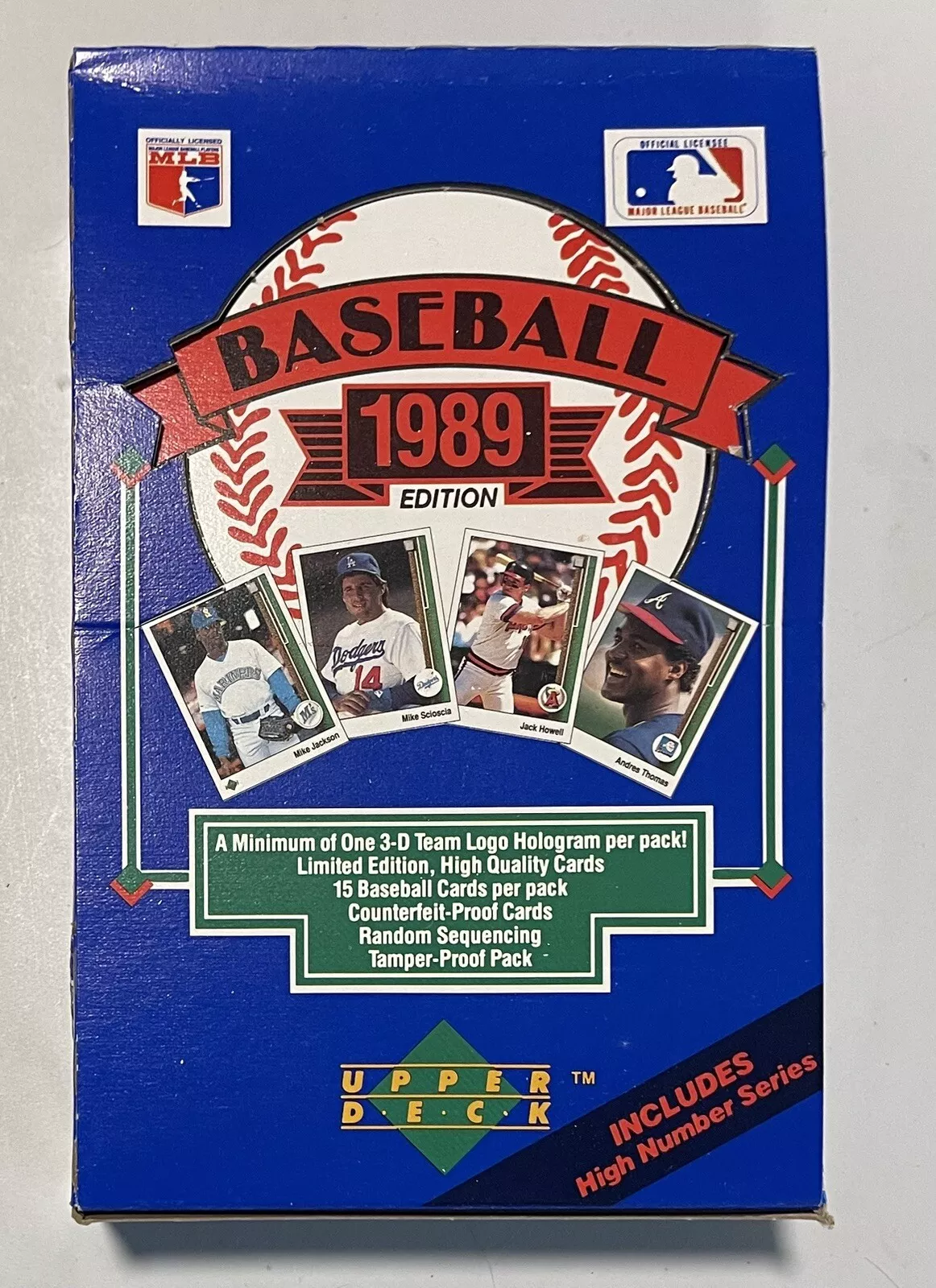 1989 Upper Deck Baseball (Sealed) product image