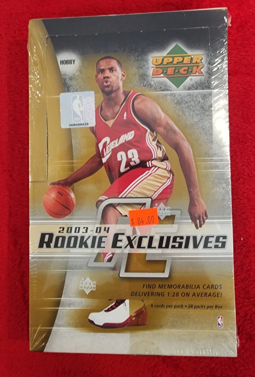 2003-04 Upper Deck Rookie Exclusives Basketball (Sealed Box) product image