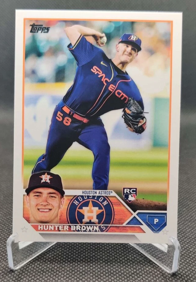 Hunter Brown rookie card