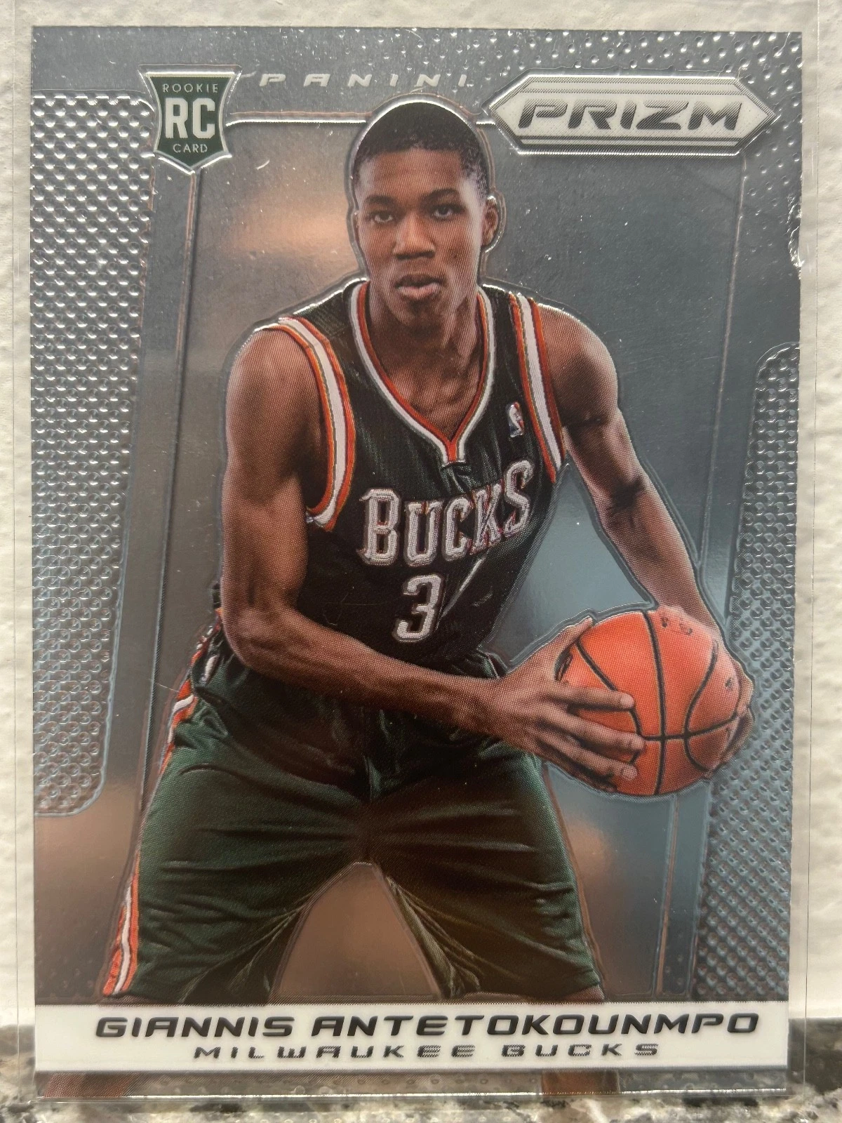 Giannis Antetokounmpo rookie card