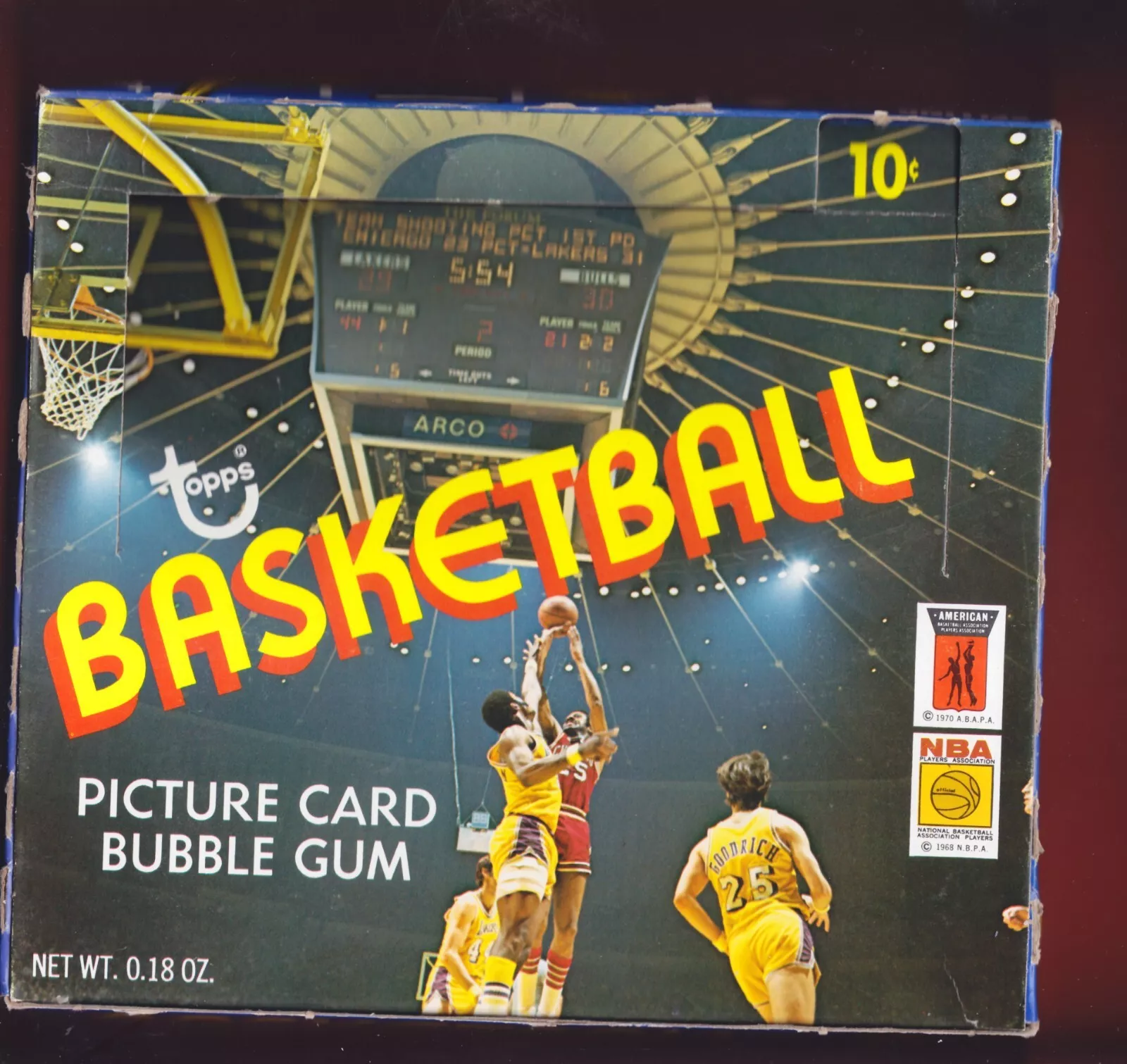 1972-73 Topps Basketball Sealed Box product image