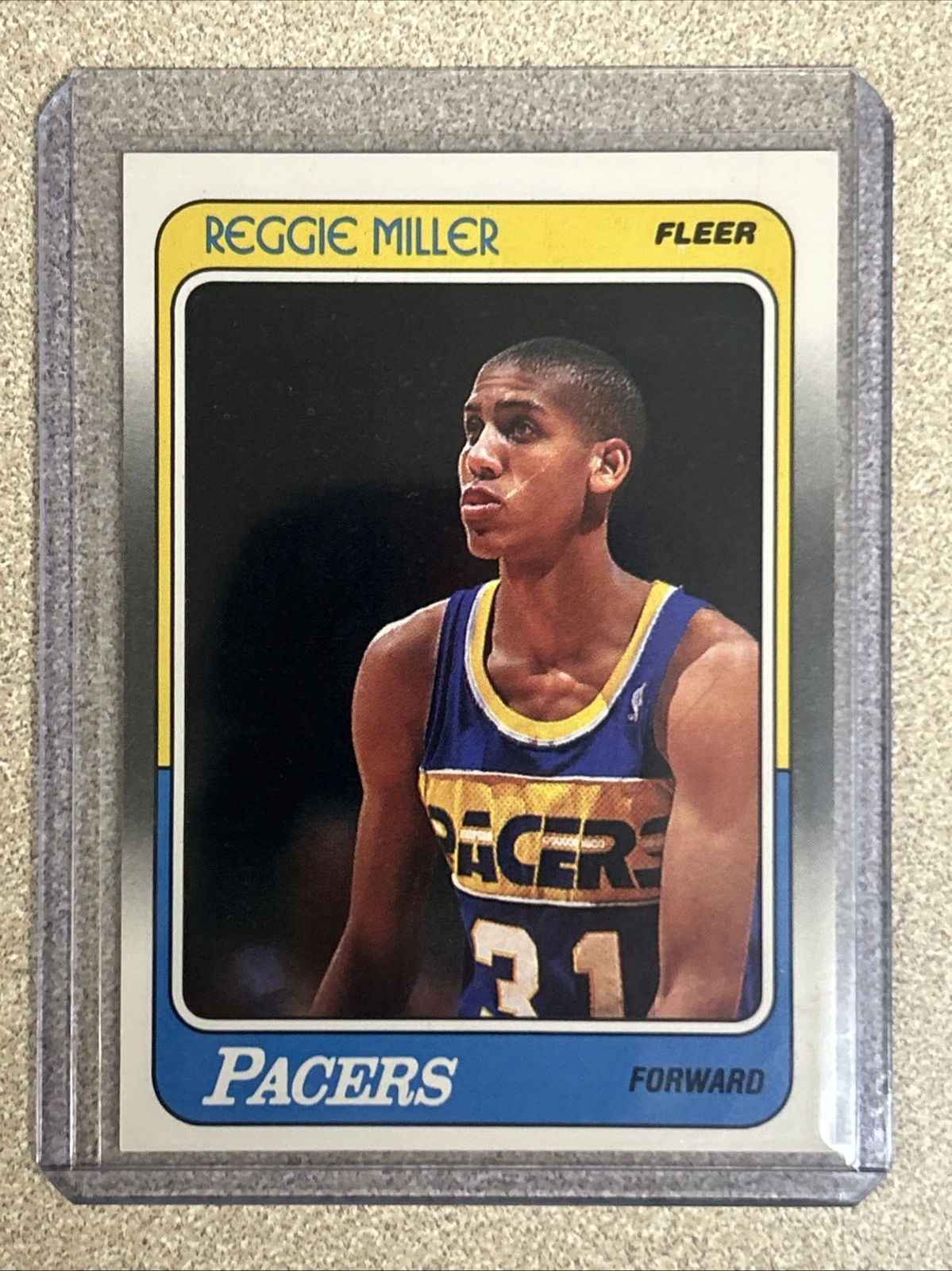 Reggie Miller rookie card