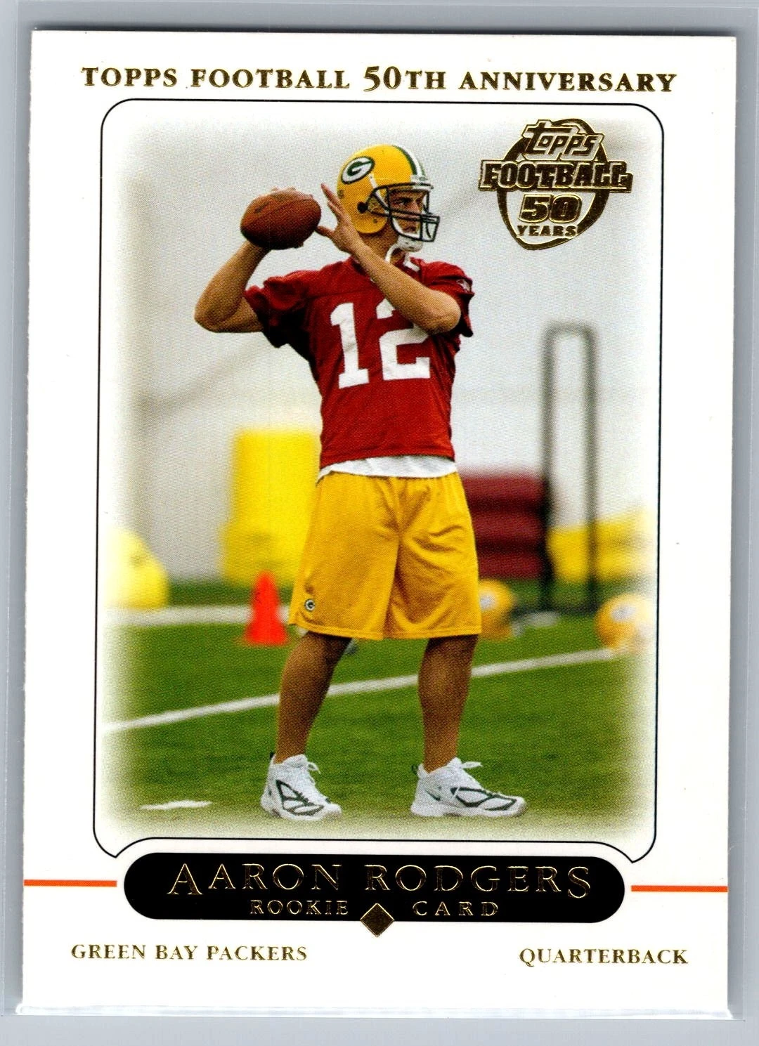 Aaron Rodgers rookie card