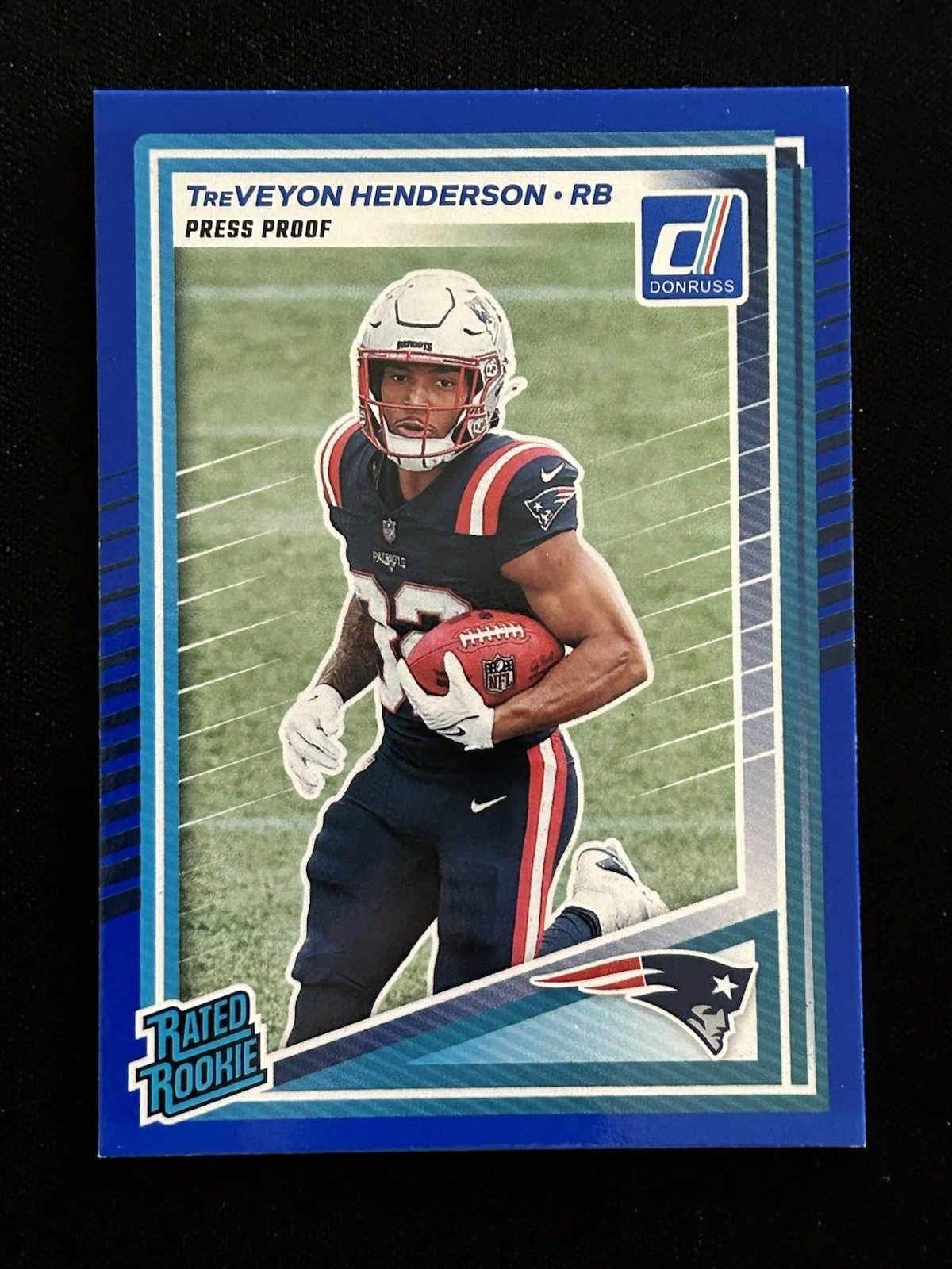 TreVeyon Henderson rookie card
