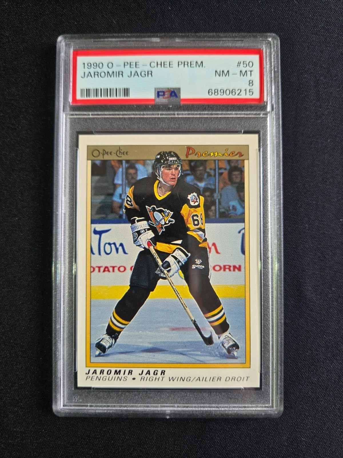 Jaromir Jagr rookie card