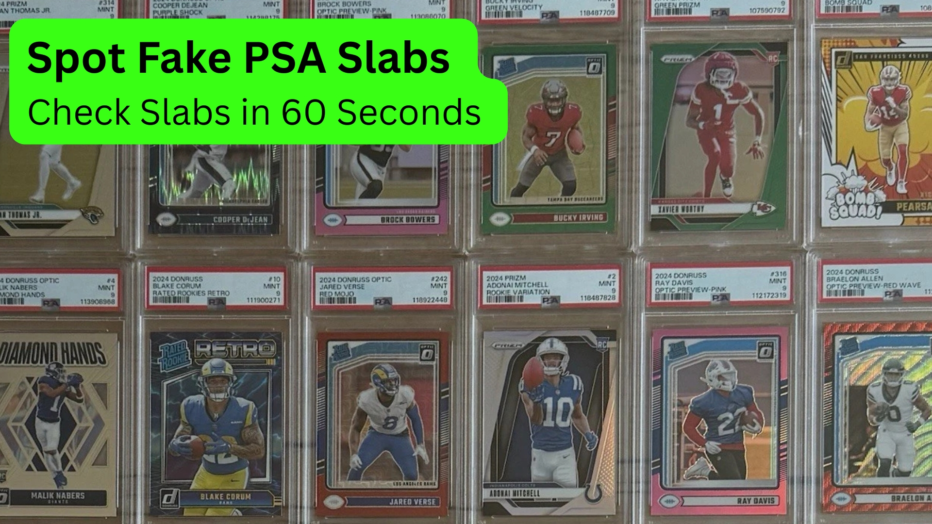 Fake PSA Slabs in 2025: The 60-Second Check Every Collector Should Know